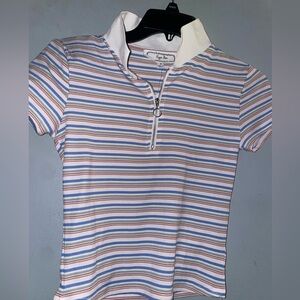 Hippie Rose Multicolor Striped Kids Polo